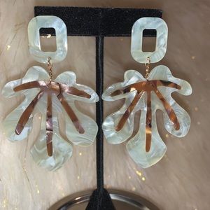 Acrylic earrings